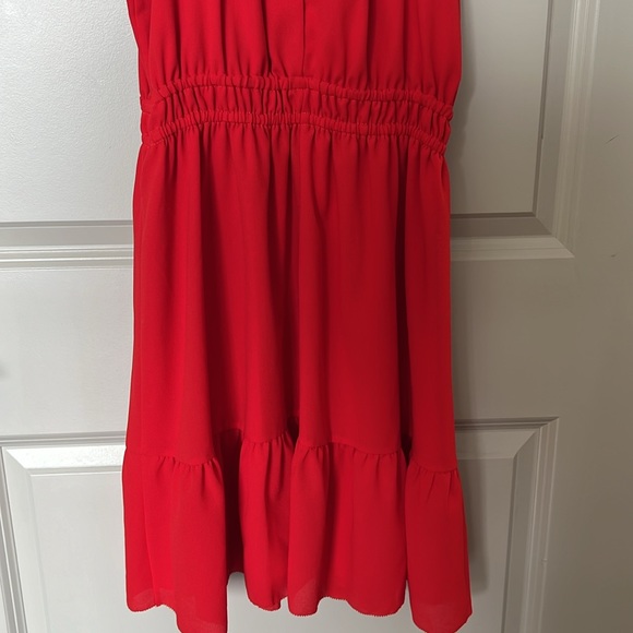 • Aritzia • Red Wilfred Effet Mini Dress - Picture 9 of 10